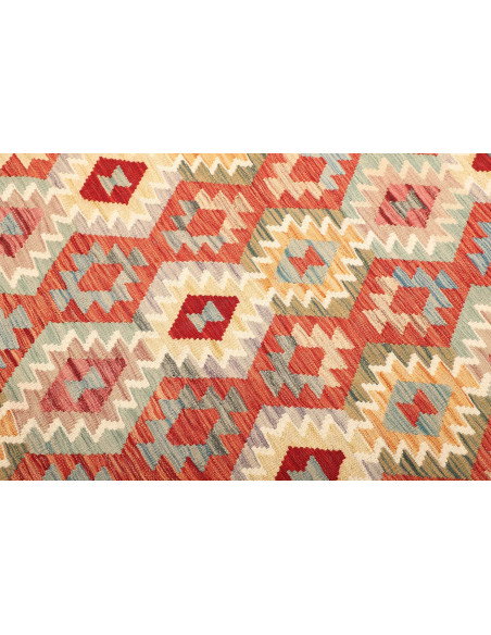 Kilim 183x247 Cm Kilim, Afghanistan, Lana Cardata A Mano