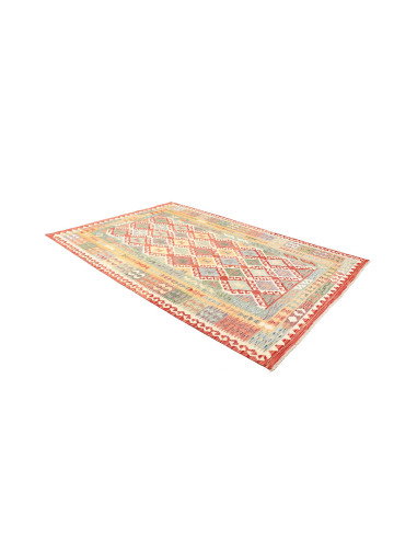 Kilim 199x298 Cm Kilim, Afghanistan, Hand-carded Wool (warp: