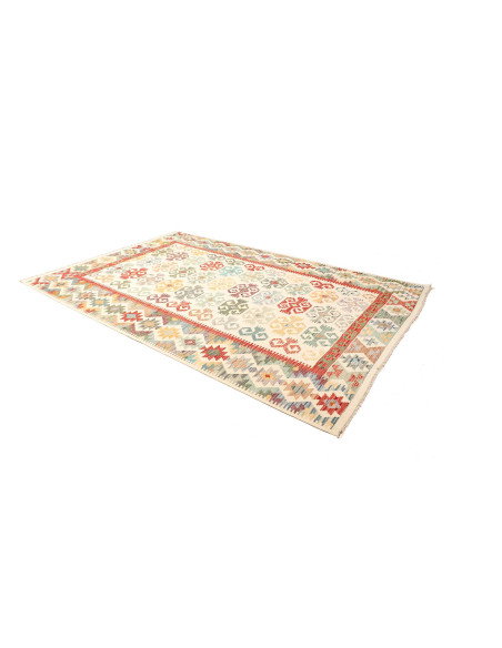 Kilim 201x302 Cm Kilim, Afghanistan, Lana Cardata A Mano