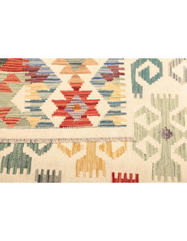 Kilim 201x302 Cm Kilim, Afghanistan, Hand-carded Wool (warp:
