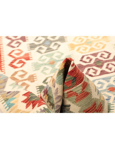 Kilim 201x302 Cm Kilim, Afghanistan, Lana Cardata A Mano