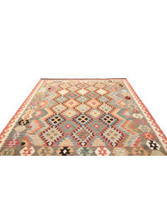 Kilim 202x286 Cm Kilim Afghanistan, Hand-carded Wool (cotton 2