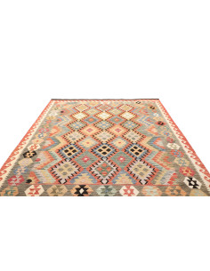 Kilim 202x286 Cm Kilim Afghanistan, Lana Cardata A Mano 2