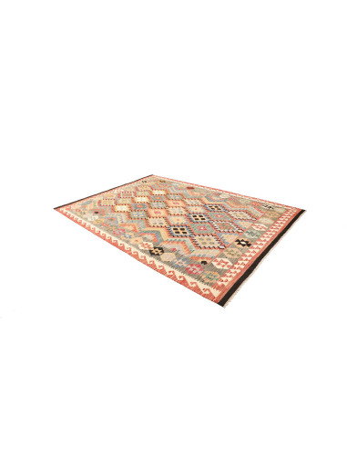 Kilim 202x286 Cm Kilim Afghanistan, Lana Cardata A Mano