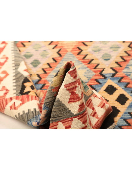 Kilim 202x286 Cm Kilim Afghanistan, Lana Cardata A Mano