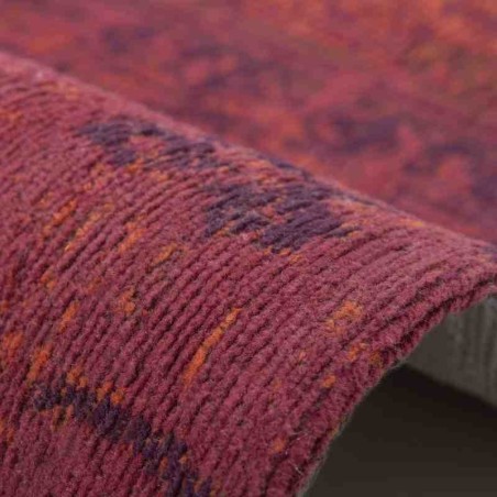 tappeto moderno patchwork symphony 160 rosso