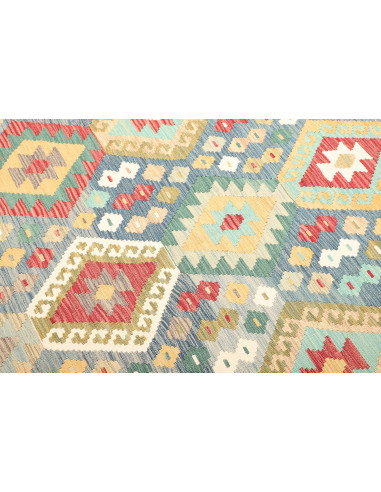 Kilim 211x309 Cm Kilim Afghanistan, Lana Cardata A Mano