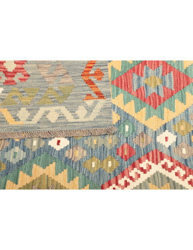Kilim 211x309 Cm Kilim Afghanistan, Hand-carded Wool