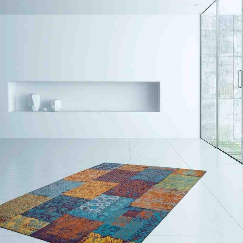 tappeto moderno patchwork symphony 160 multi