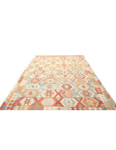 Kilim 204x298 Cm Kilim, Afghanistan, Lana Cardata A Mano 2