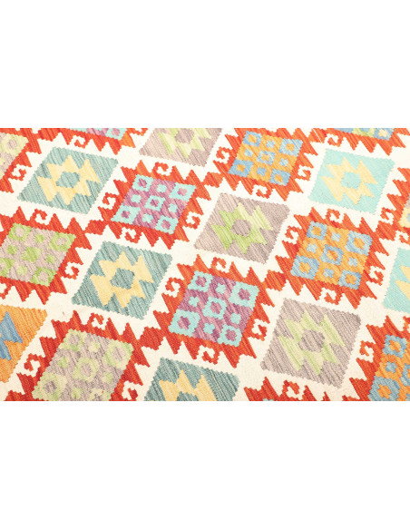 Kilim 203x298 Cm Kilim, Afghanistan, Hand-carded Wool (warp: