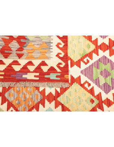 Kilim 203x298 Cm Kilim, Afghanistan, Hand-carded Wool (warp: