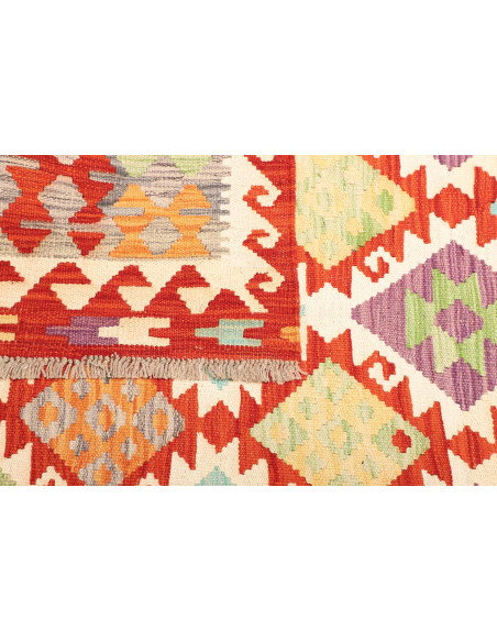 Kilim 203x298 Cm Kilim, Afghanistan, Hand-carded Wool (warp: