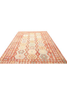 Kilim 201x293 Cm Kilim Afghanistan. Lana Cardata A Mano 2