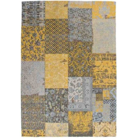 tappeto moderno patchwork symphony 160 oro