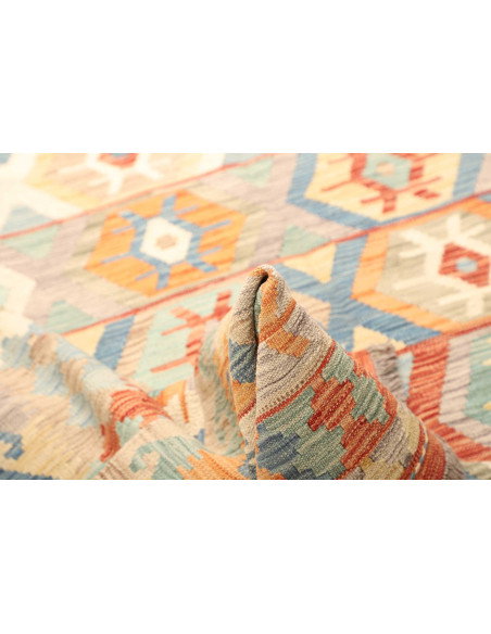 Kilim 197x293 Cm Kilim, Afghanistan, Hand-carded Wool (warp: