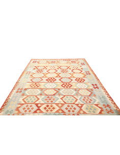 Kilim 197x291 Cm Kilim Afghanistan Lana Cardata A Mano 2
