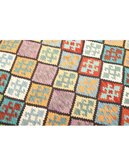 Kilim 207x298 Cm Kilim, Afghanistan, Lana Cardata A Mano