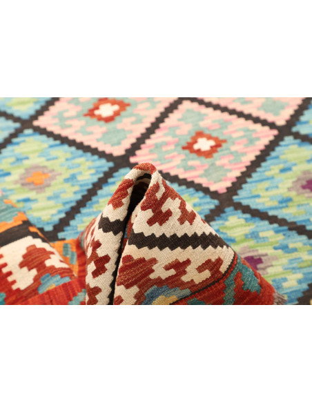 Kilim 208x293 Cm Kilim, Afghanistan, Lana Cardata A Mano