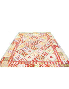 Kilim 205x297 Cm Kilim Afghanistan Hand-carded Wool (cotton) 2