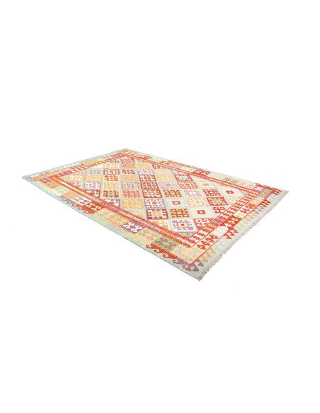 Kilim 205x297 Cm Kilim Afghanistan Lana Cardata A Mano