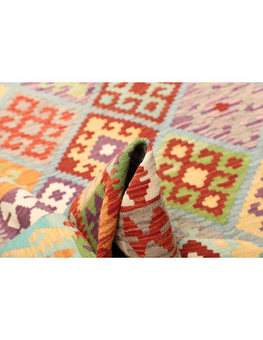 Kilim 205x297 Cm Kilim Afghanistan Hand-carded Wool (cotton)
