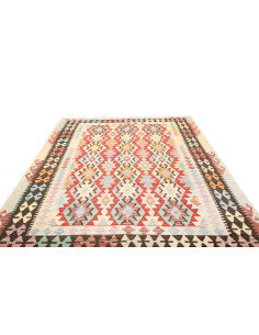 Kilim 203x293 Cm Kilim, Afghanistan, Lana Cardata A Mano 2