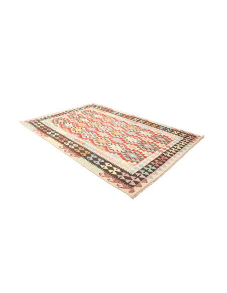 Kilim 203x293 Cm Kilim, Afghanistan, Lana Cardata A Mano