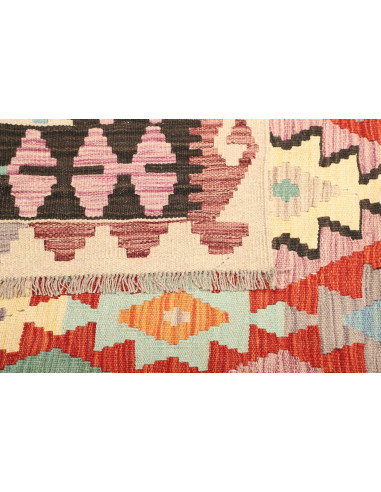 Kilim 203x293 Cm Kilim, Afghanistan, Hand-carded Wool (warp: