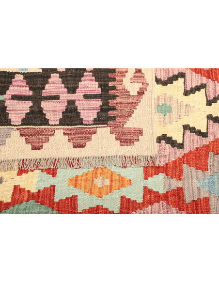 Kilim 203x293 Cm Kilim, Afghanistan, Hand-carded Wool (warp: