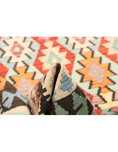 Kilim 203x293 Cm Kilim, Afghanistan, Lana Cardata A Mano