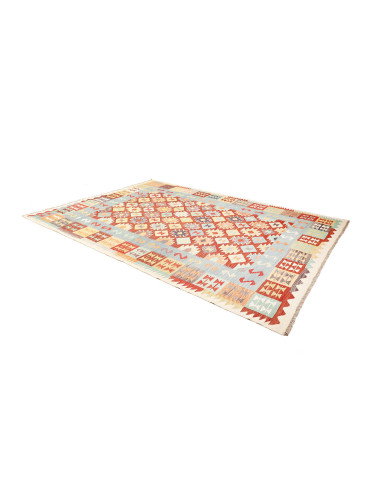 Kilim 240x336 Cm Kilim, Afghanistan, Lana Cardata A Mano,