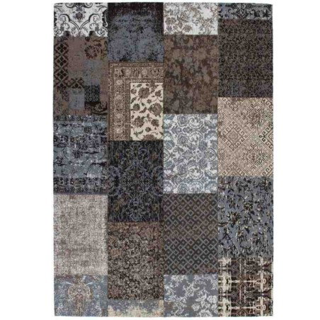 tappeto moderno patchwork symphony 160 marrone