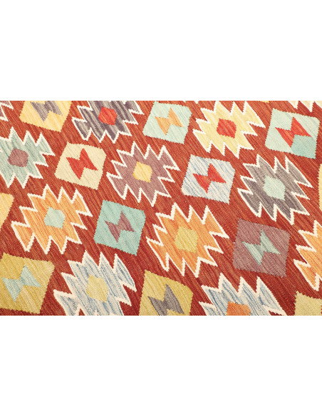 Kilim 240x336 Cm Kilim, Afghanistan, Hand-carded Wool,