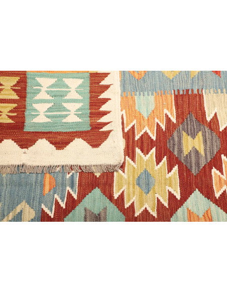 Kilim 240x336 Cm Kilim, Afghanistan, Hand-carded Wool,