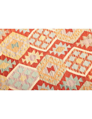 Kilim 206x290 Cm Kilim Afghanistan Lana Cardata A Mano