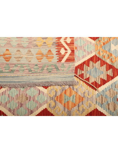 Kilim 206x290 Cm Kilim Afghanistan Lana Cardata A Mano