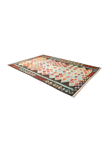 Kilim 200x306 Cm Kilim, Afghanistan, Lana Cardata A Mano