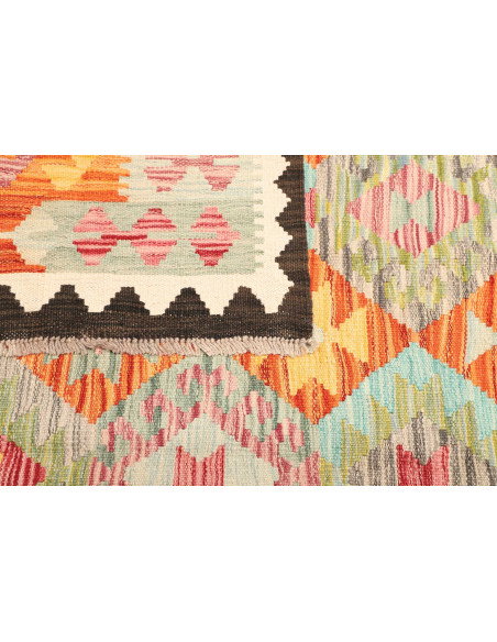 Kilim 176x248 Cm Kilim, Afghanistan, Lana Cardata A Mano,
