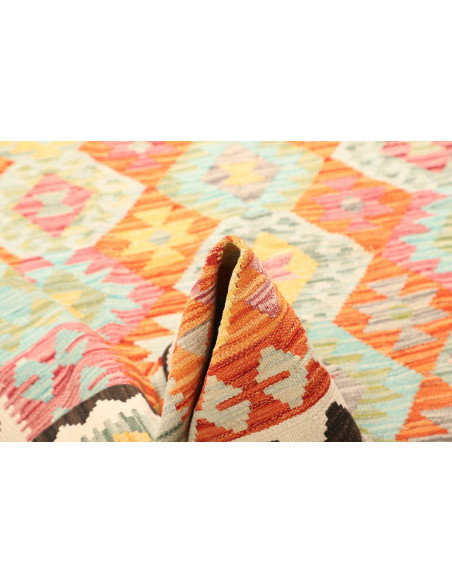 Kilim 176x248 Cm Kilim, Afghanistan, Lana Cardata A Mano,