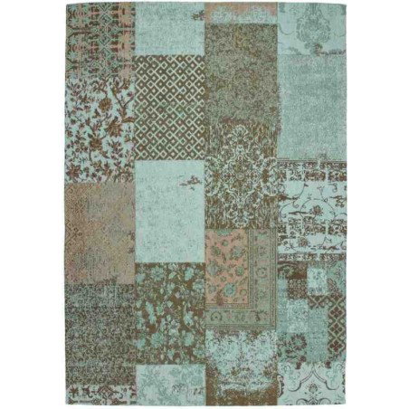tappeto moderno patchwork symphony 160 turchese