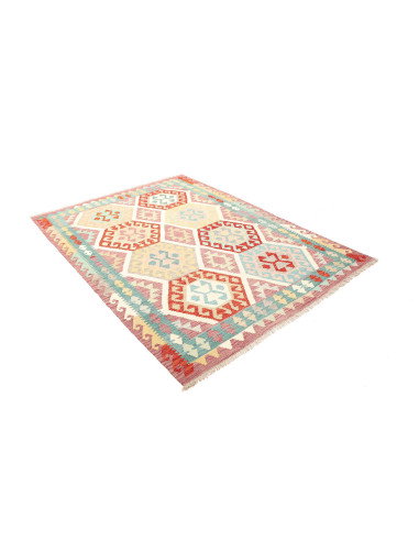 Kilim 155x209 Cm Kilim, Afghanistan, Hand-carded Wool