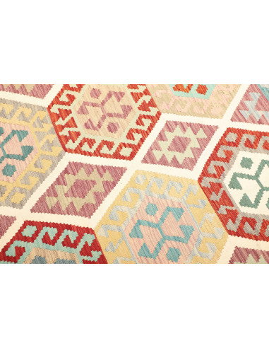 Kilim 155x209 Cm Kilim, Afghanistan, Hand-carded Wool