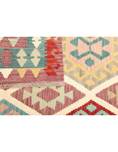 Kilim 155x209 Cm Kilim, Afghanistan, Hand-carded Wool