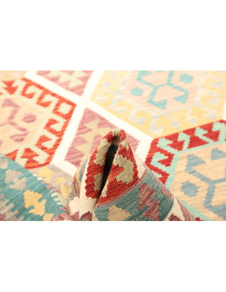 Kilim 155x209 Cm Kilim, Afghanistan, Hand-carded Wool