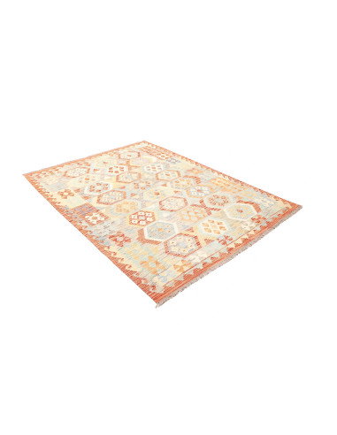 Kilim 153x201 Cm Kilim Afghanistan Lana Cardata A Mano