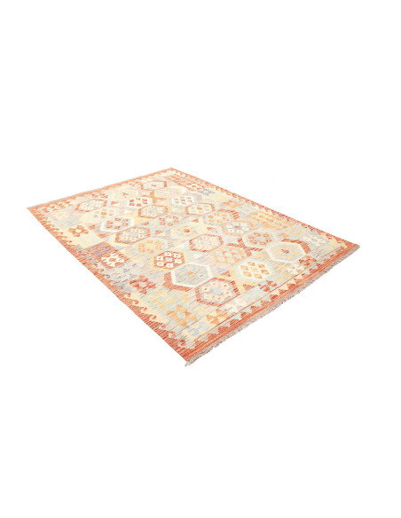 Kilim 153x201 Cm Kilim Afghanistan Hand-carded Wool