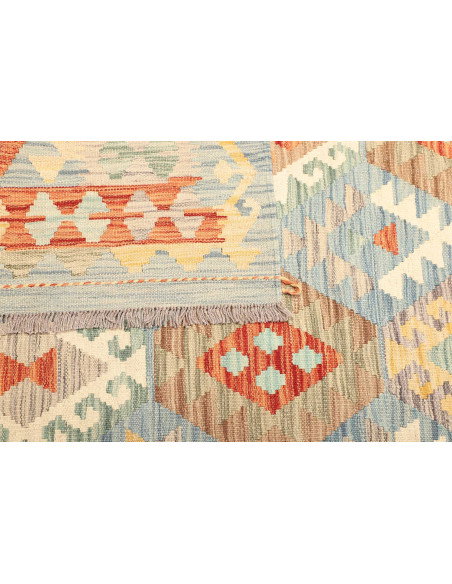 Kilim 174x255 Cm Kilim, Afghanistan, Lana Cardata A Mano,