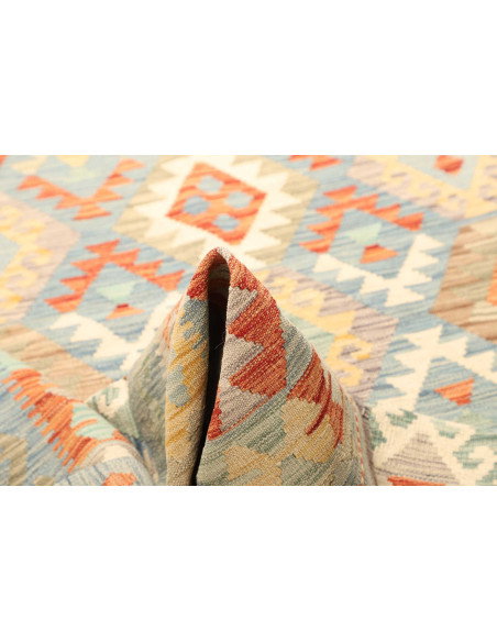 Kilim 174x255 Cm Kilim, Afghanistan, Lana Cardata A Mano,