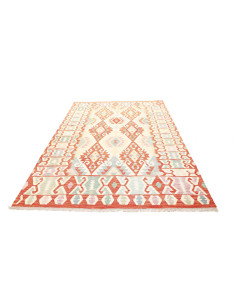 Kilim 175x251 Cm Kilim, Afghanistan, Lana Cardata A Mano, 2